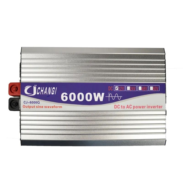 Перетоврювач напруги CHANGI CJ-6000Q 12 / 230 В інвертор чиста синусоїда 6000W/3000W (6000Q) - фото 4 Перетоврювач напруги CHANGI CJ-6000Q 12 / 230 В інвертор чиста синусоїда 6000W/3000W (6000Q) - фото 4