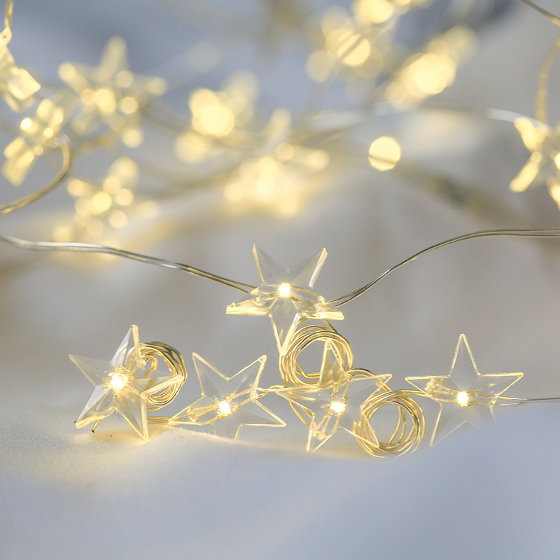 Гірлянда світлодіодна Ltl Зірочки 20 led 2 м нитка Білий - фото 10 Гірлянда світлодіодна Ltl Зірочки 20 led 2 м нитка Білий - фото 10