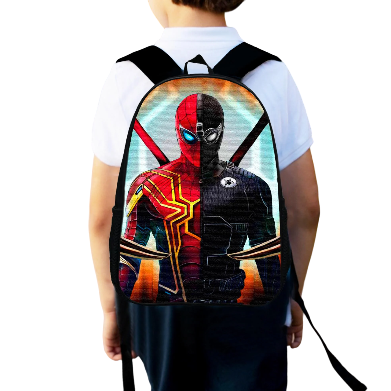 Школьный рюкзак детский для мальчика Spiderman городской 34х27 см (0091) Школьный рюкзак детский для мальчика Spiderman городской 34х27 см (0091)