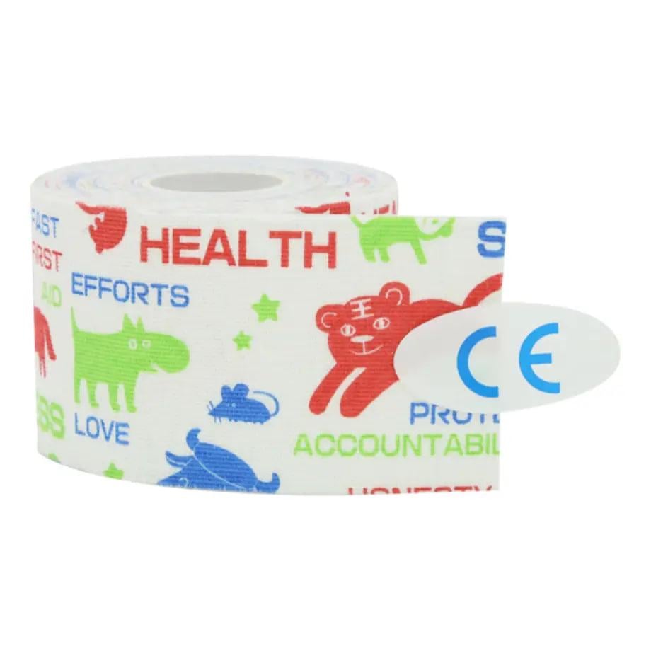 Тейп кинезиологический Ezapp Принт Животные 5 см 5 м (ДА-00071)