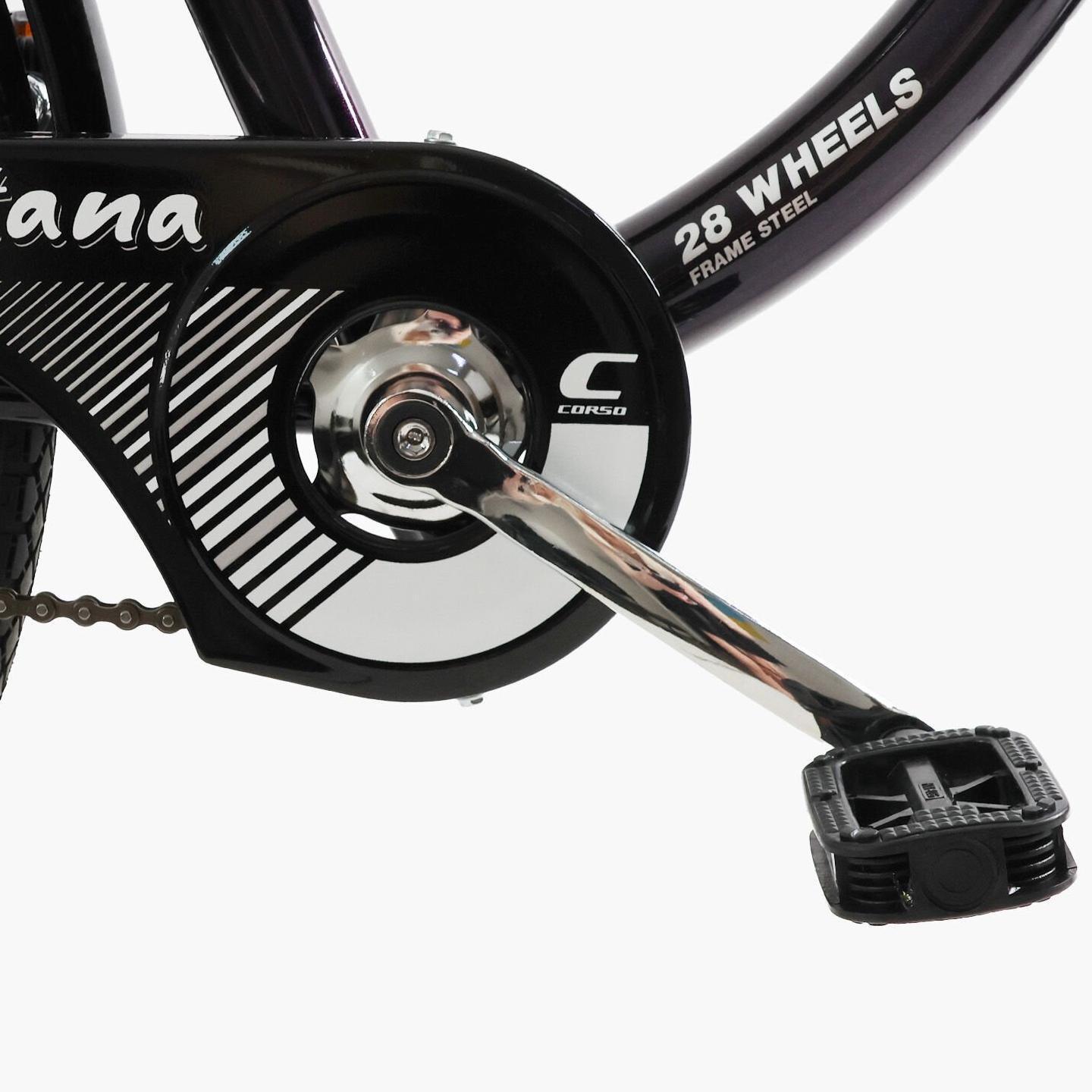 Велосипед міський Corso Montana з багажником рама 20"/28" Сірий - фото 6 Велосипед міський Corso Montana з багажником рама 20"/28" Сірий - фото 6