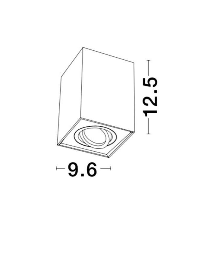Спот Nova Luce Rende (820202) - фото 2