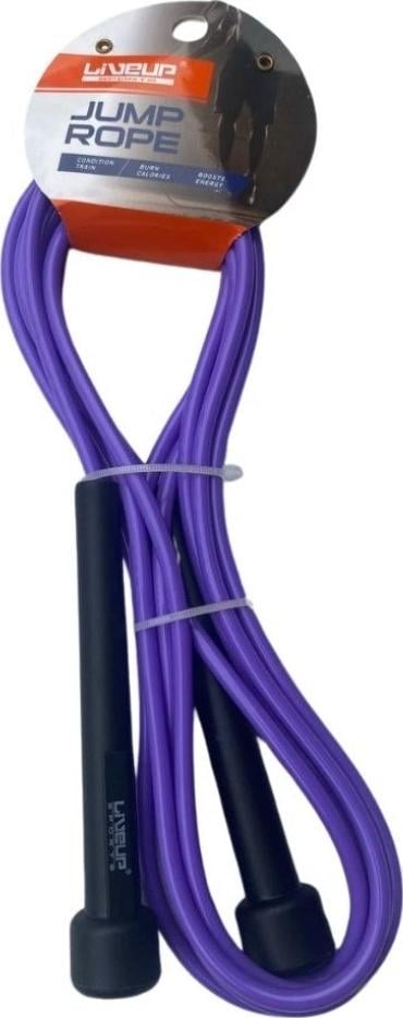 Скакалка LiveUp JUMP ROPE Фиолетово-черный (LS3115-N-P)