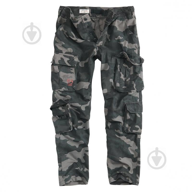Брюки Surplus Airborne Slimmy Trousers Beige BLACK CAMO XL Комбинированный (05-3603-42)