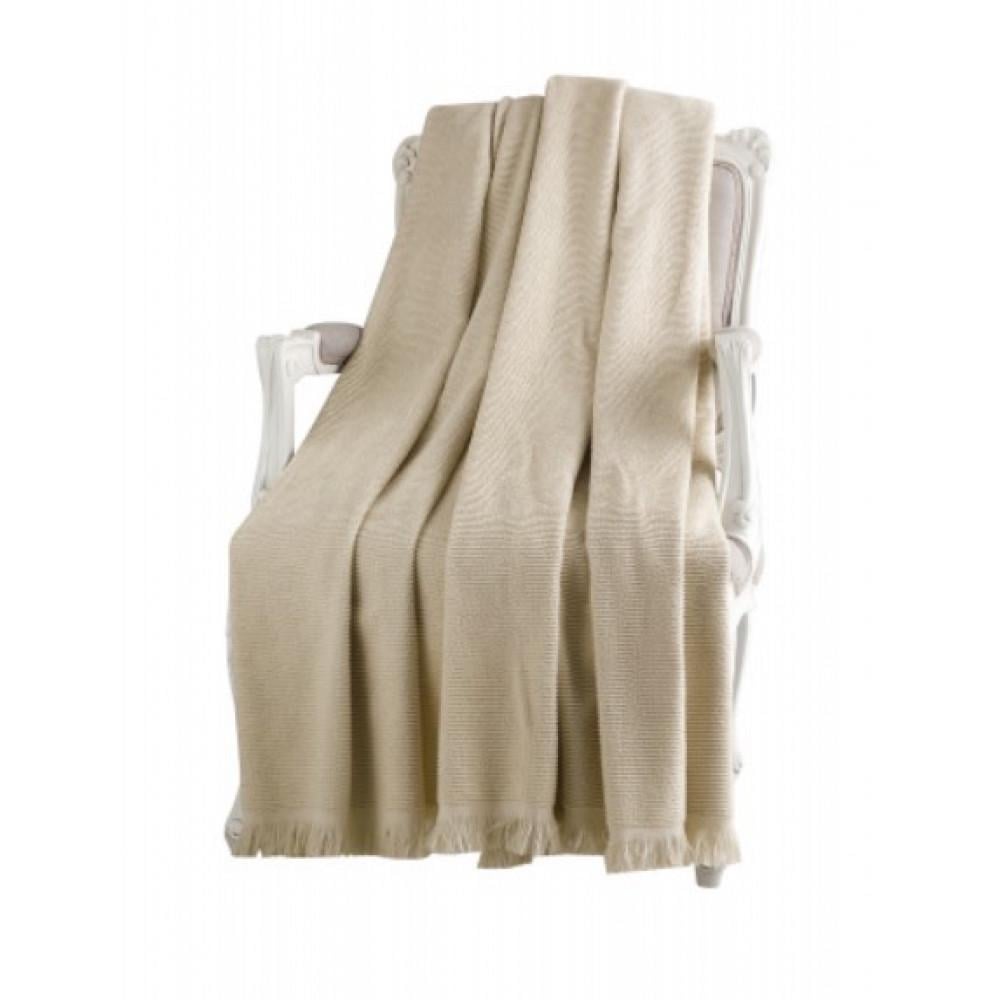 Простынь махровая Tivolyo Home Natural Slim bej 160x220 см (2000022280224)