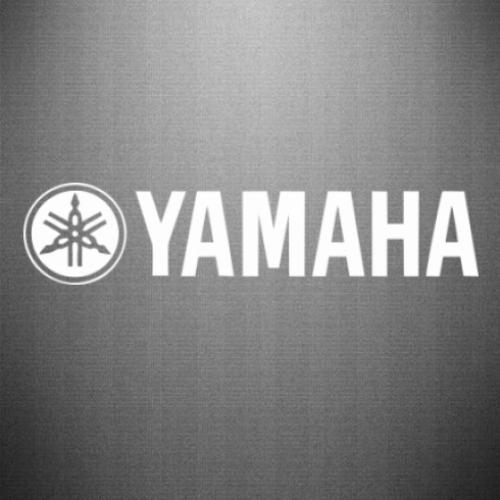 Наклейка Yamaha 45x10,1 см Белый (21563429)