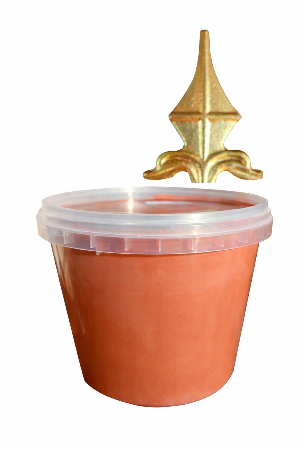 Декоративная эмаль акриловая Ispolin для металла/дерева/бетона 450 мл Бронзовый (28715688)