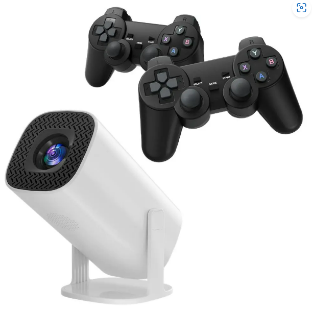 Смарт-проектор с беспроводными джойстиками и пультом P30 Max с WiFi 2