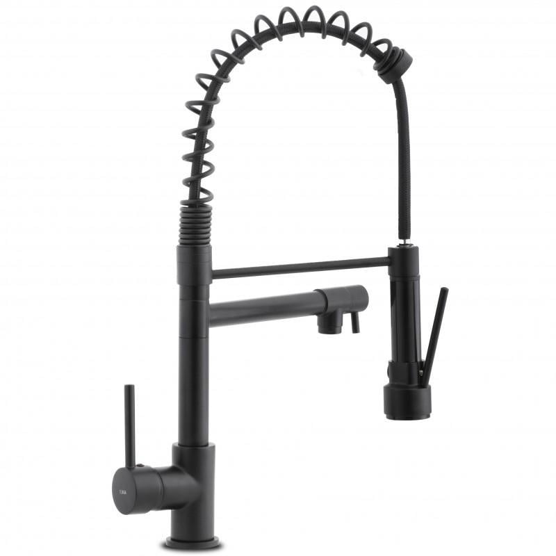 Смеситель кухонный Weka Черный (BZ.WEKA-BLK)