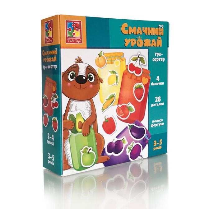 Настольная игра Vladi Toys Вкусный урожай Разноцветный (SR-113-N-345) Настольная игра Vladi Toys Вкусный урожай Разноцветный (SR-113-N-345)