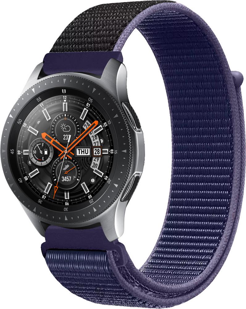Ремінець нейлоновий Sport Loop для Galaxy Watch 46 мм Midnight Blue (16388-4D)