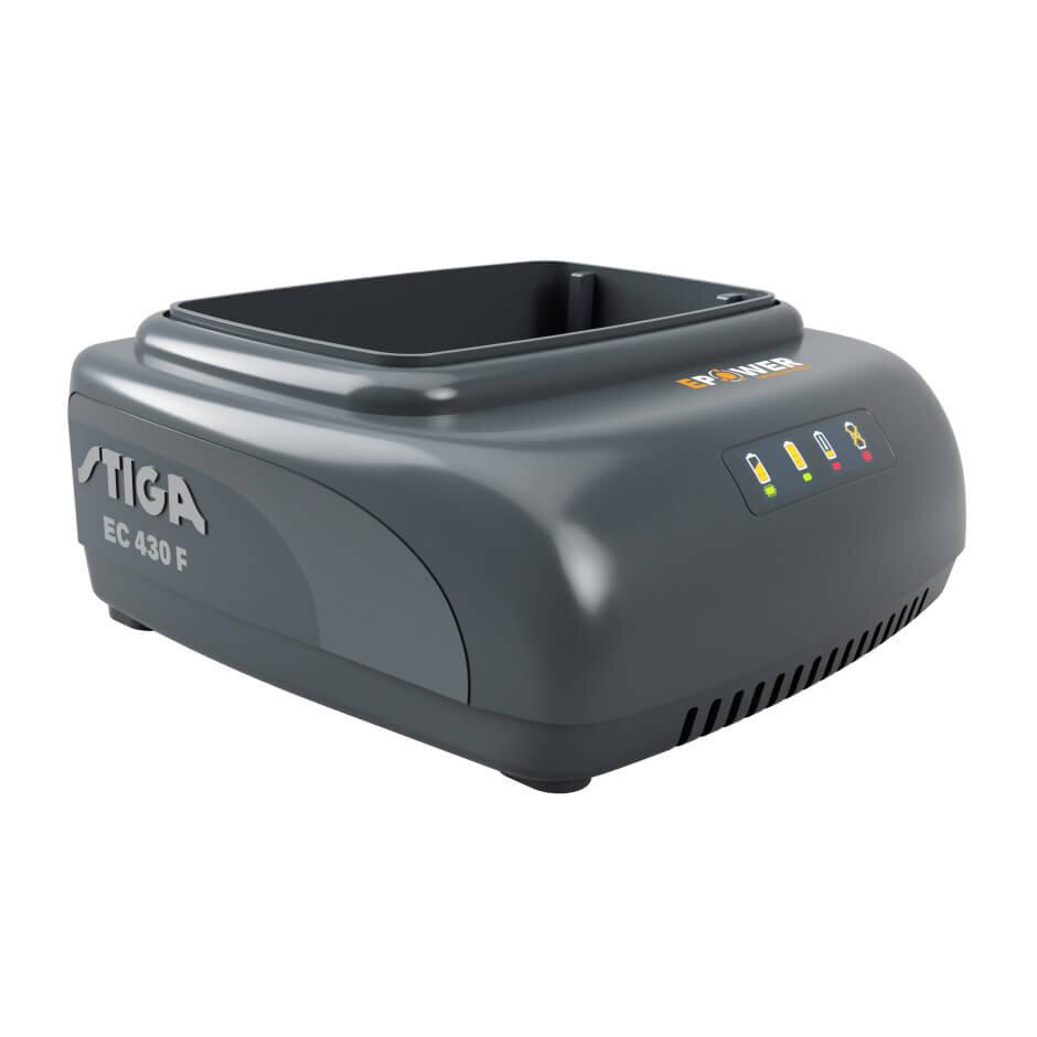 Зарядное устройство для аккумуляторов Stiga E-Power EC430F ток 3А Li-ion 48V - фото 2 Зарядное устройство для аккумуляторов Stiga E-Power EC430F ток 3А Li-ion 48V - фото 2