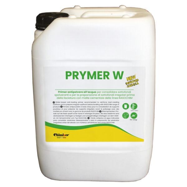 Грунтовка водорастворимая PRYMER W антипылевая концентрат 1:6 с водой 5 л (37023386)