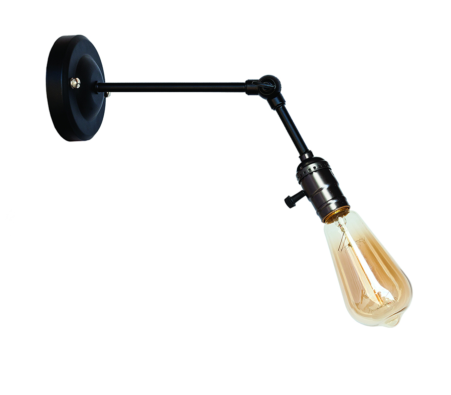 Бра Levistella Lofty з патроном AMP34 Чорний хром (1963530687)