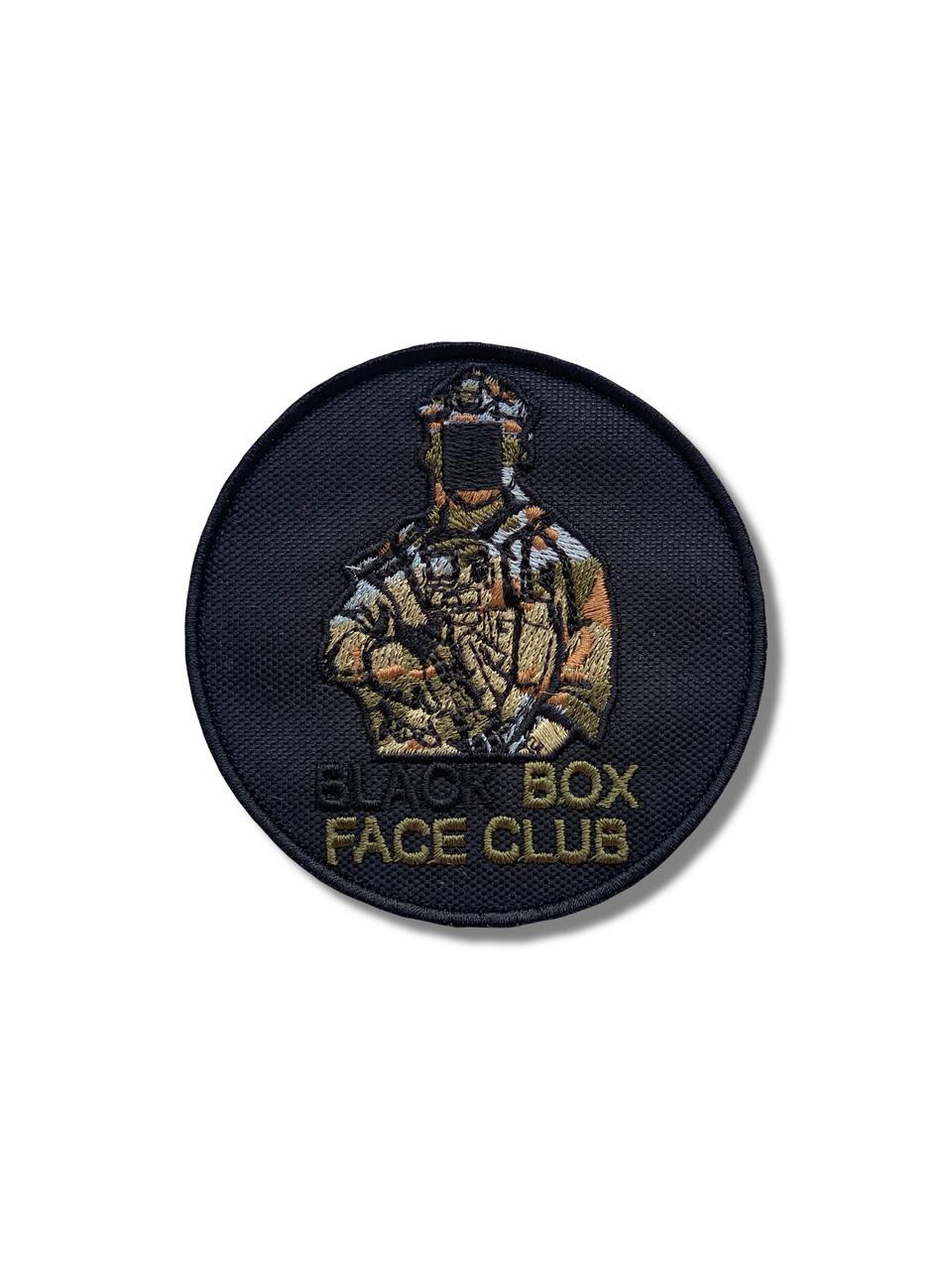 Шеврон на липучке Black box face club (11613764)