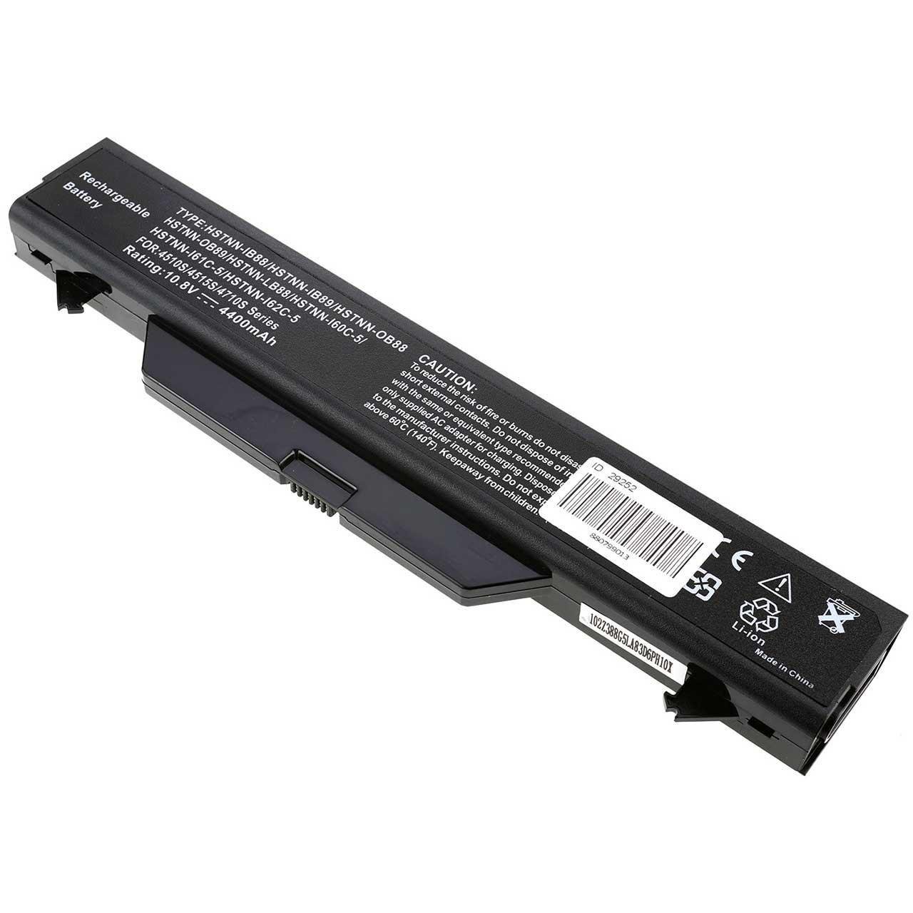 Аккумулятор для ноутбука HP ProBook 4720S 4400 mAh 108V 48 Wh