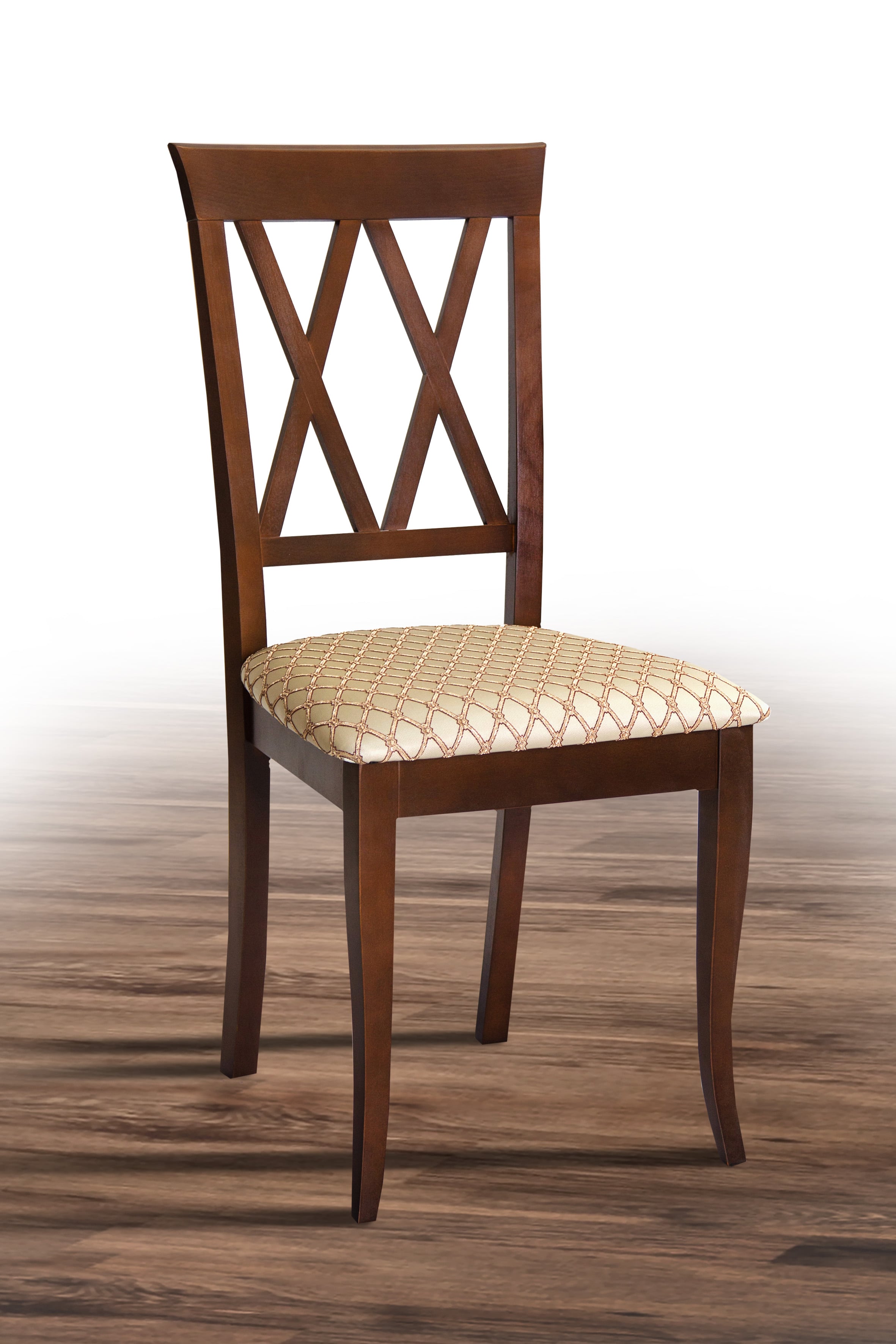 Стілець зі спинкою Мікс Меблі Венеція-Н Горіх (16556)