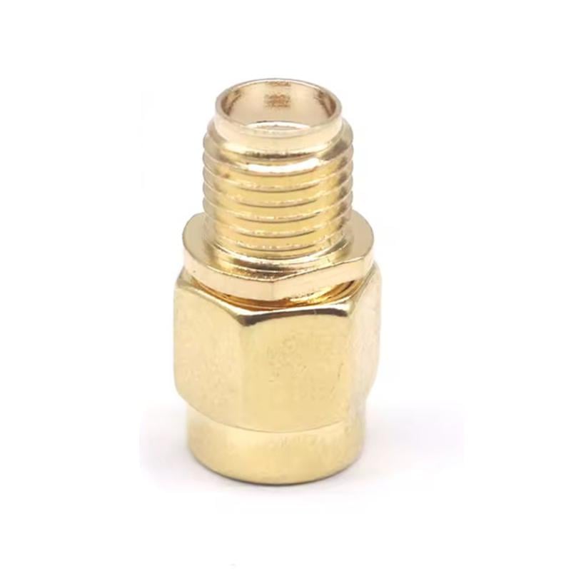 Переходник SMA с RP-SMA male-SMA female без штырьков с 2-х сторон (100847)