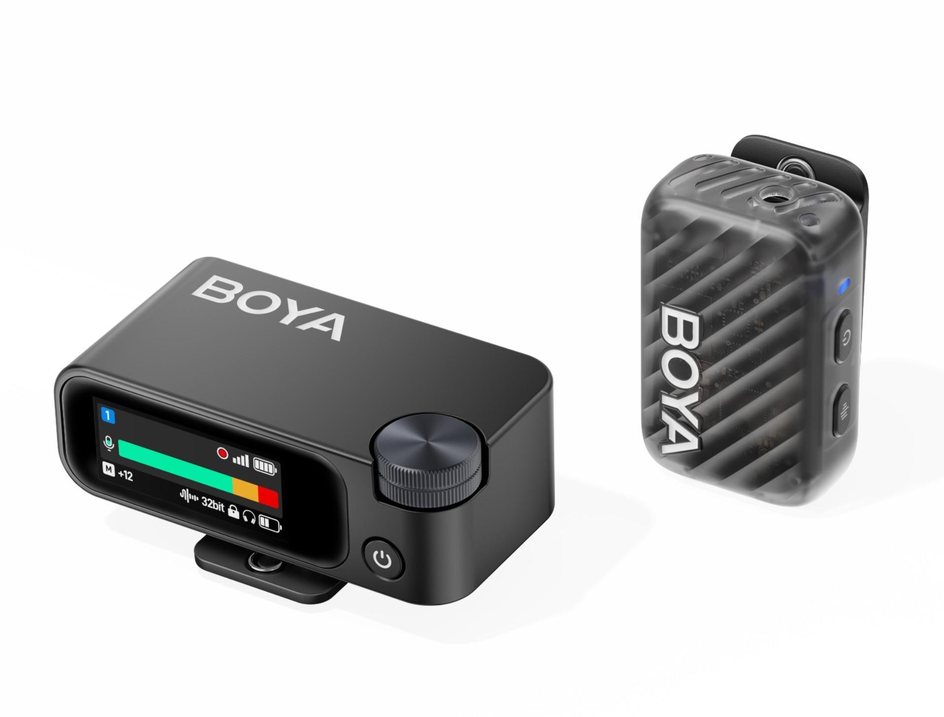 Микрофон петличный Boya BOYAMIC 2-03 2025 Type-C+3,5 мм TRS 1 шт. (50057)