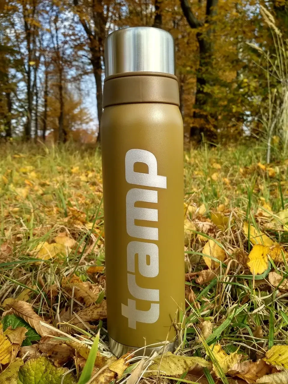 Термос Tramp Expedition Line 0,9 л Оливковий (1870392557) - фото 2