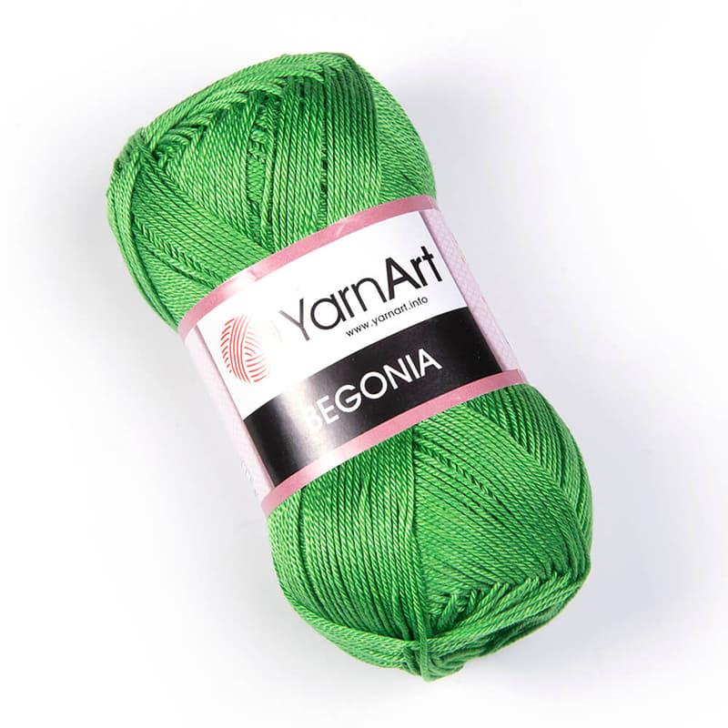 Пряжа YarnArt Begonia 6369 Салатовый