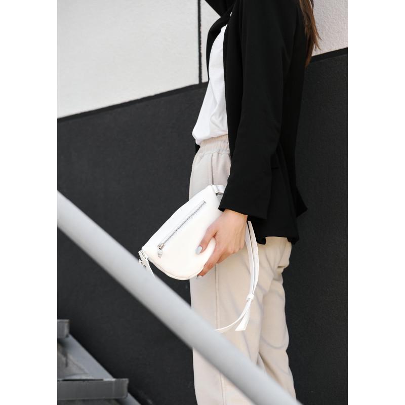 Сумка бананка на пояс Sambag Polo SQO 24x15x4 см Белый - фото 6 Сумка бананка на пояс Sambag Polo SQO 24x15x4 см Белый - фото 6