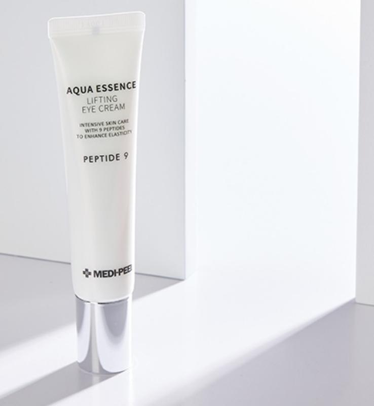 Лифтинг крем для кожи вокруг глаз с пептидами Peptide9 Aqua Essence Lifting Eye Cream Medi-Peel 40 мл (8809409341422) - фото 3