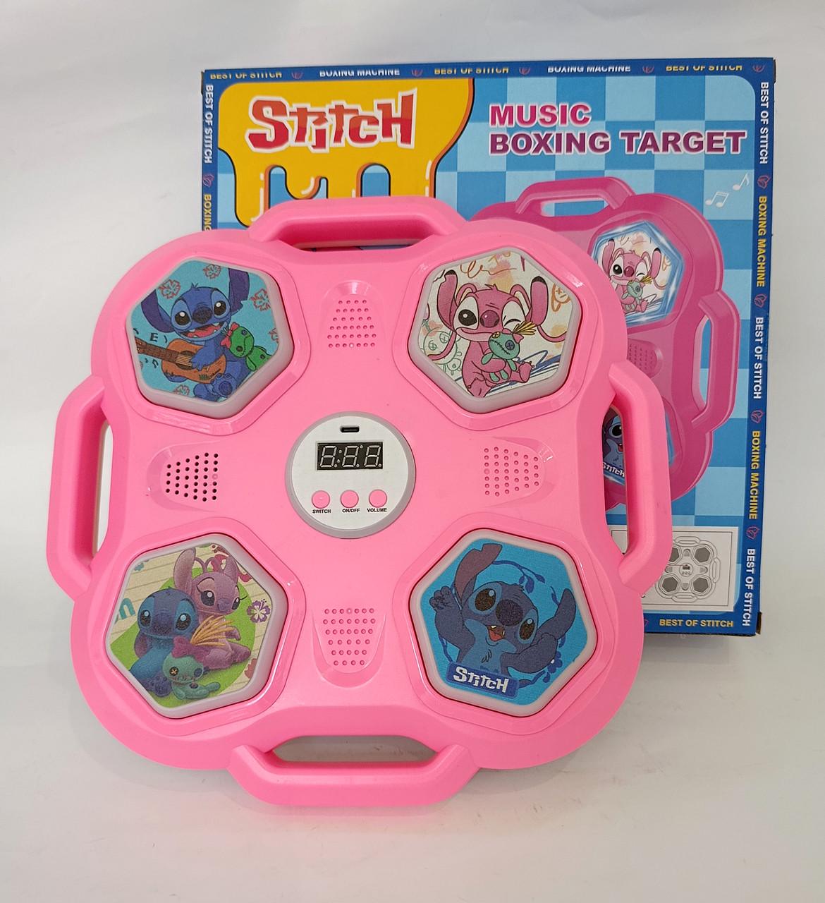 Бокс Стич на 4 мишени Розовый - фото 5