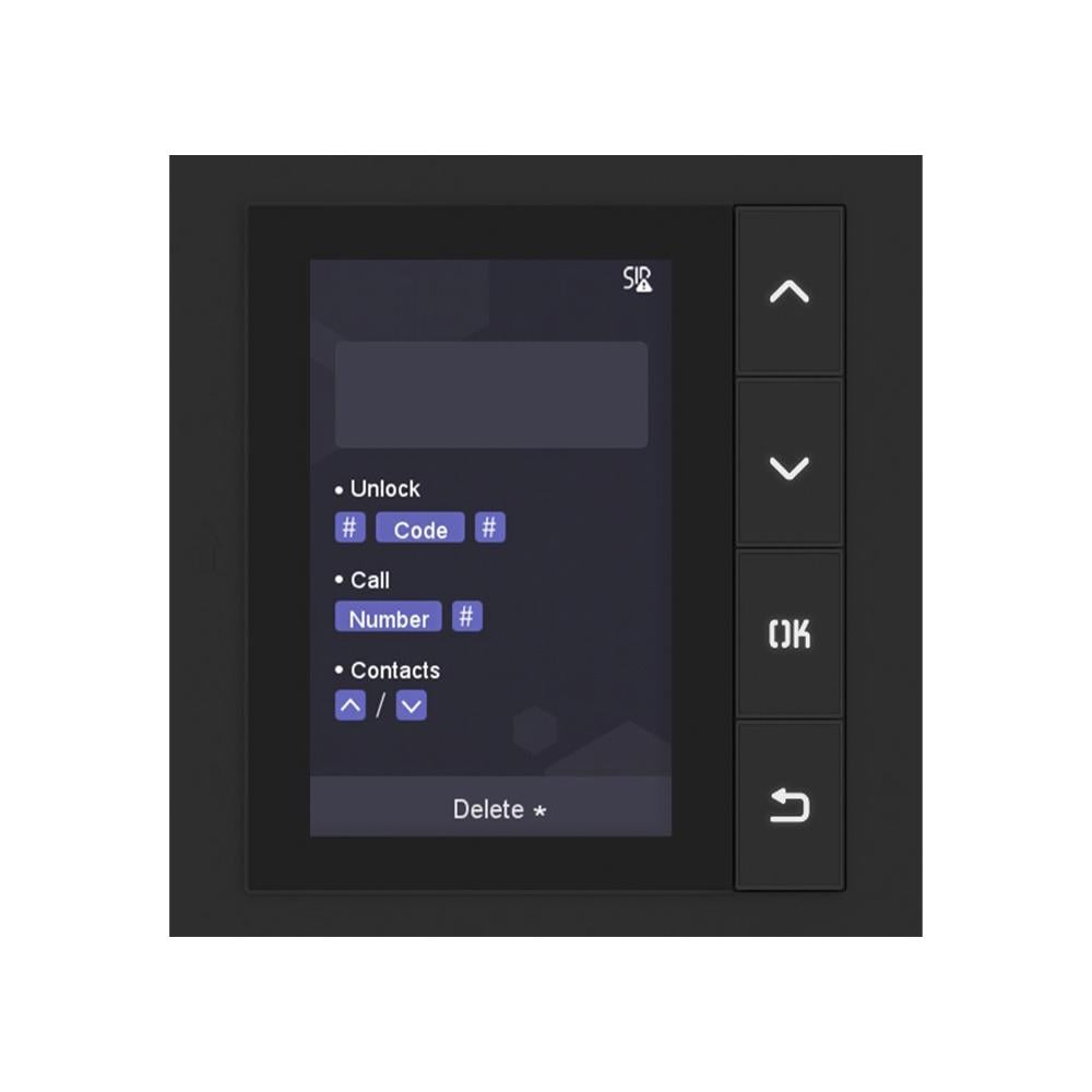 Модуль с монитором видеодомофона Hikvision DS-KD-DIS