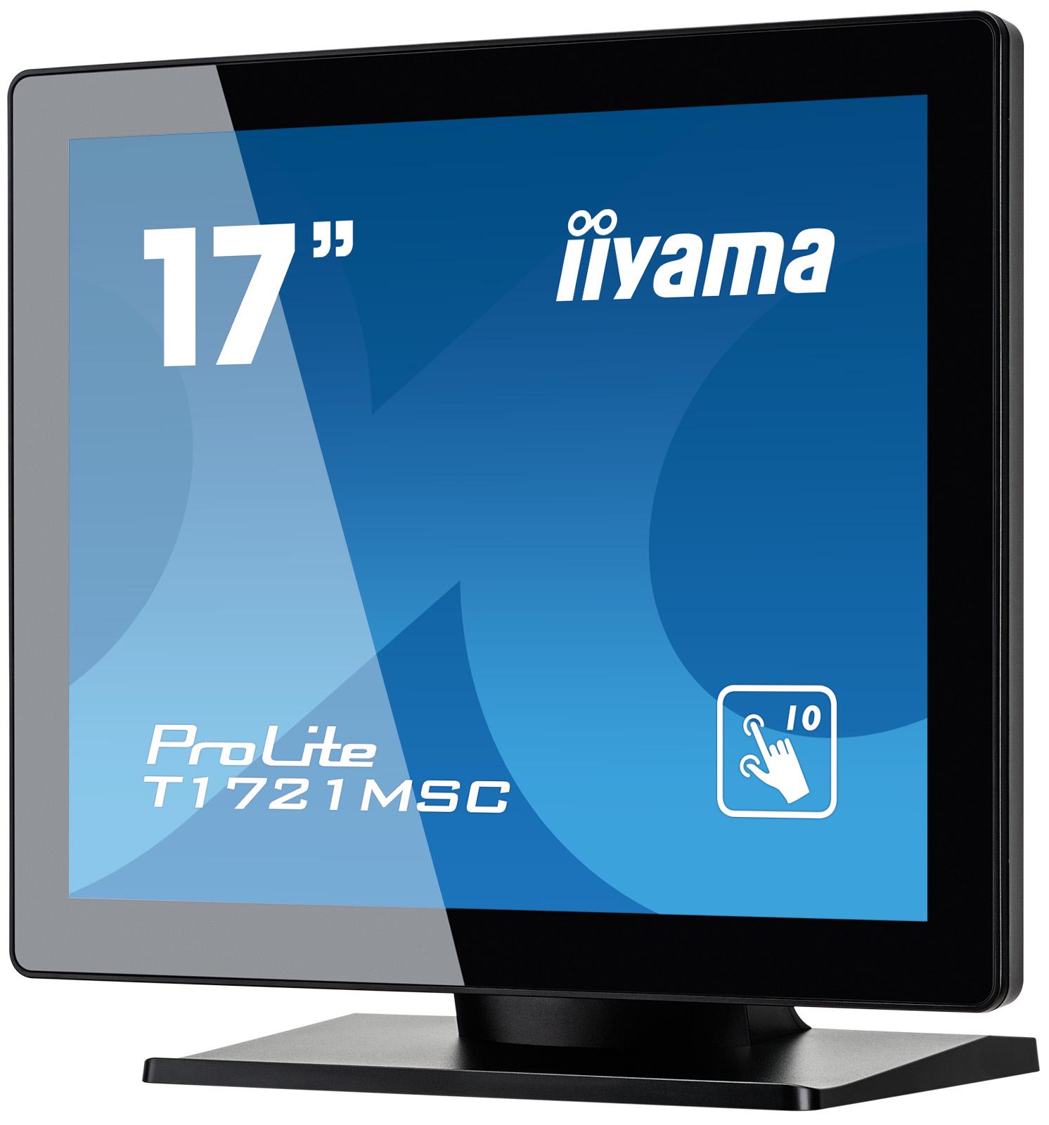 Монітор Iiyama T1721MSC-B1 Чорний (12133304) - фото 5