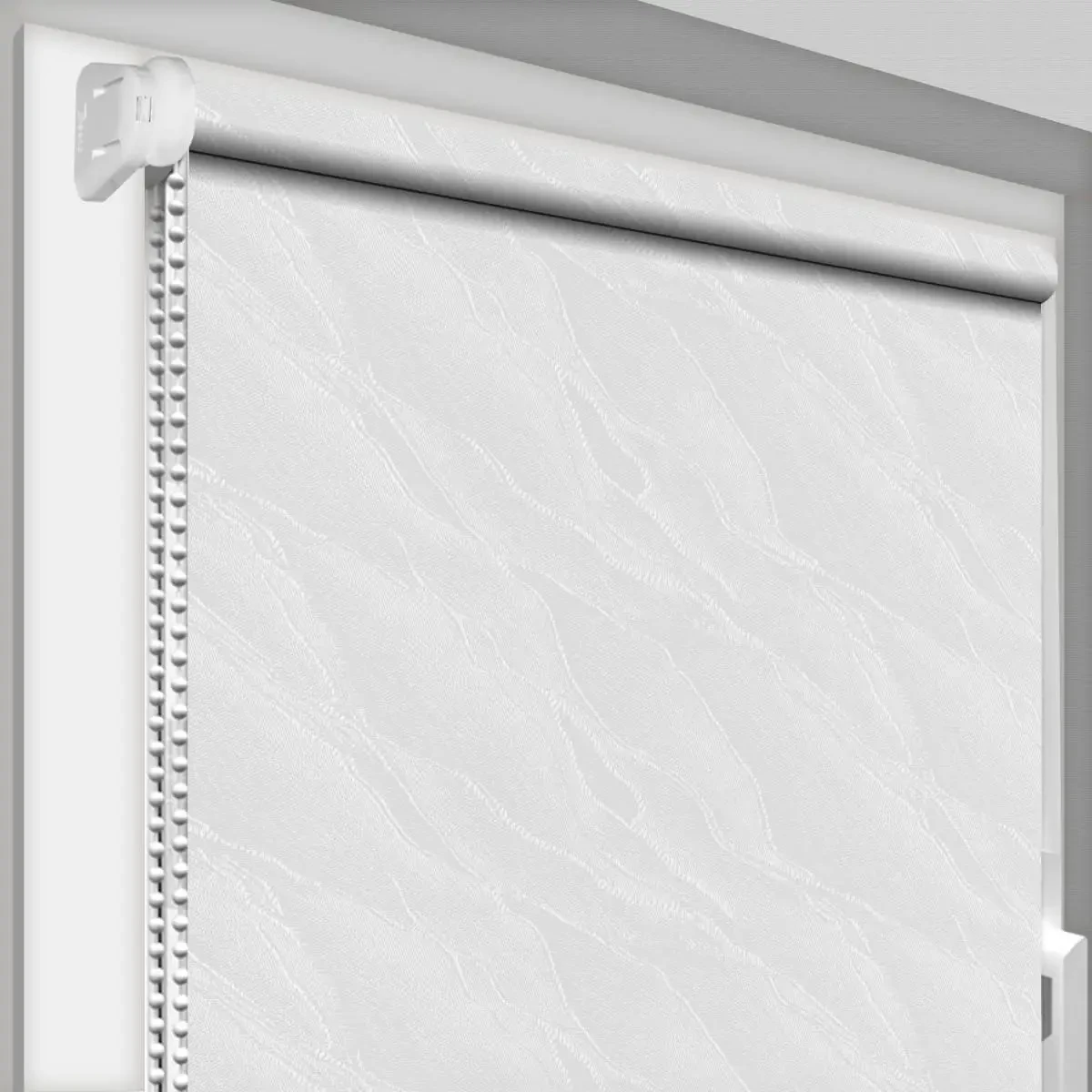 Рулонная штора Woda 2018 тканевая 47х160 см Белый