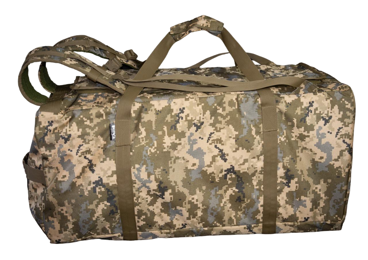 Сумка-баул КІРАСА 954 кордура 130 л Пиксель