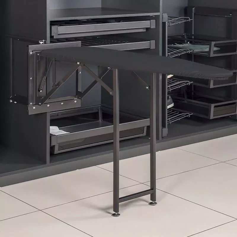 Прасувальна дошка для гардеробу Starax розкладна 160 мм Антрацит (S-6611-A) - фото 4 Прасувальна дошка для гардеробу Starax розкладна 160 мм Антрацит (S-6611-A) - фото 4