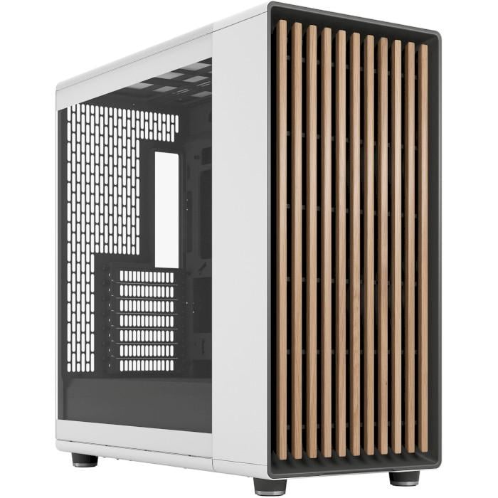 Корпус компьютерный Fractal Design North XL RC Full Tower E-ATX PSU TG Clear Chalk White (FD-C-NOR1X-06)