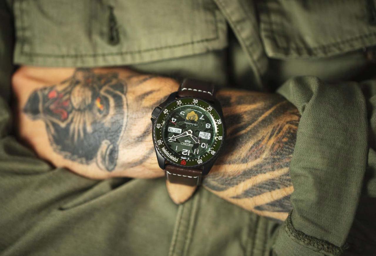 Наручные часы мужские Seiko 5 SRPF21K1 Street Fighter V Guile Limited Edition (1409320443) - фото 5 Наручные часы мужские Seiko 5 SRPF21K1 Street Fighter V Guile Limited Edition (1409320443) - фото 5