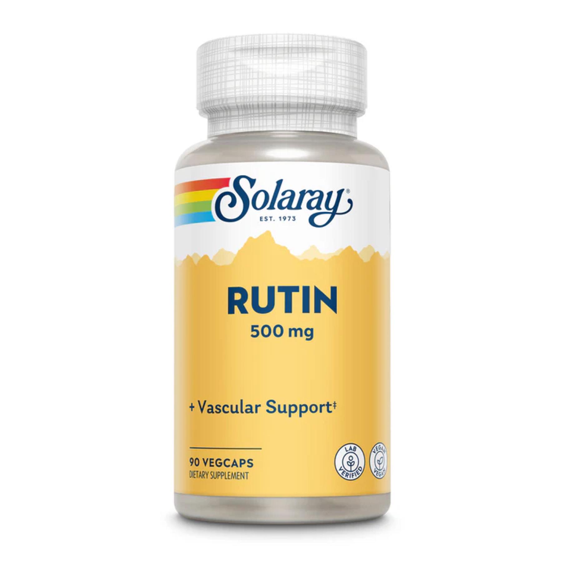 Натуральная добавка Rutin 500 mg 90 vcaps (2023-10-3022)