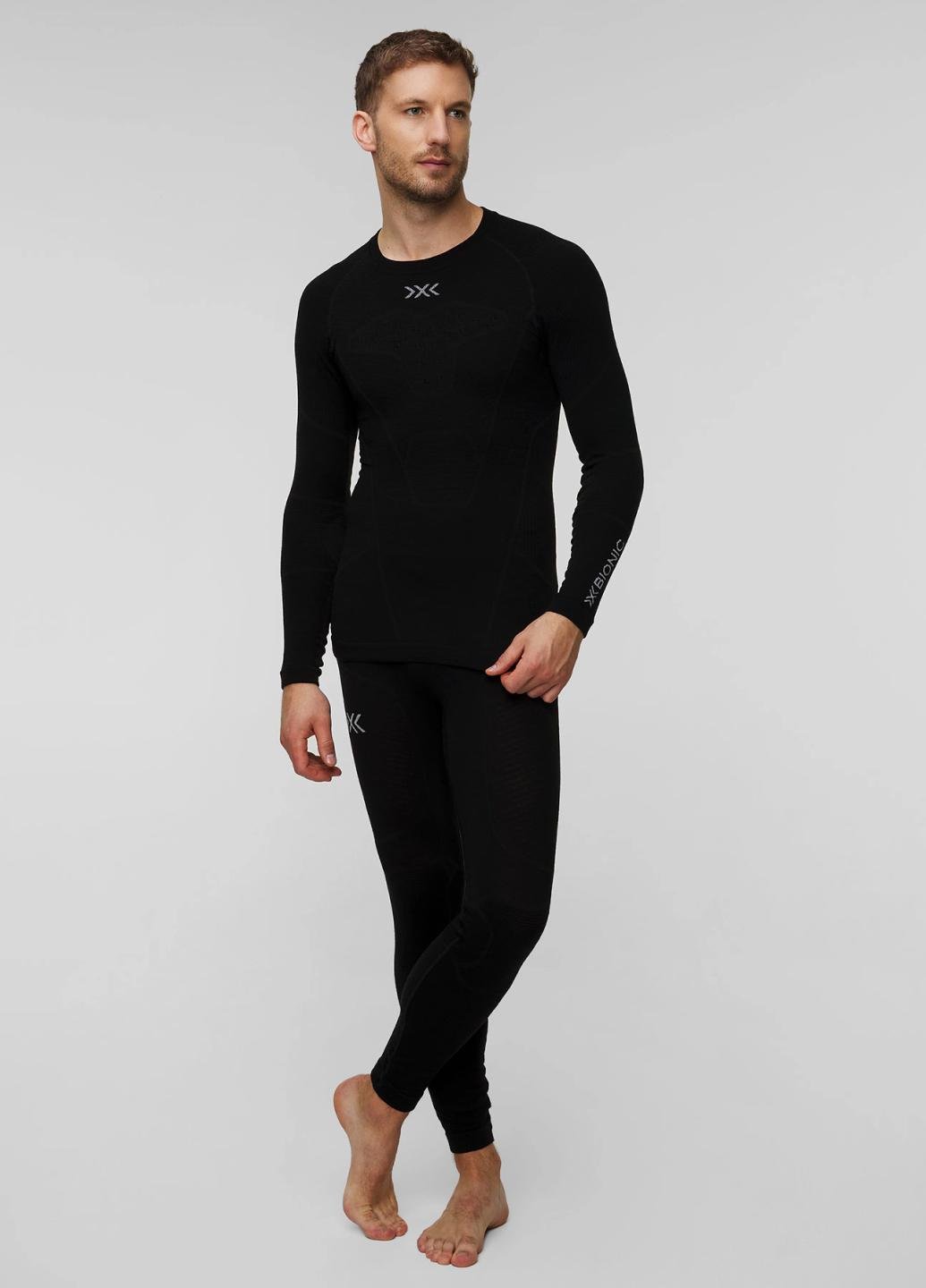 Комплект термобелья мужской X-Bionic Symbio Merino Set XM-YTB2W24M+XM-YPP2W24M-B001 XXL Opal/Black - фото 9