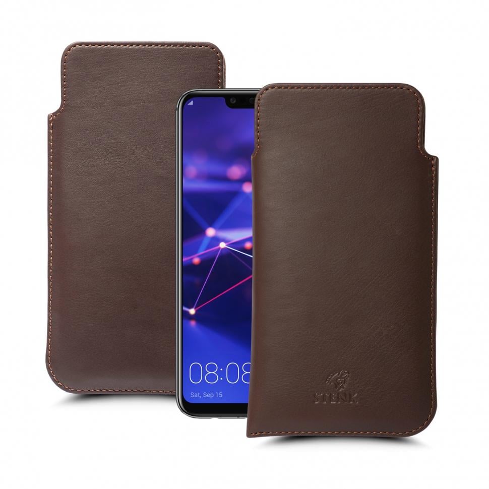 Футляр Stenk Elegance для Huawei Mate 20 Lite Коричневый (62443)