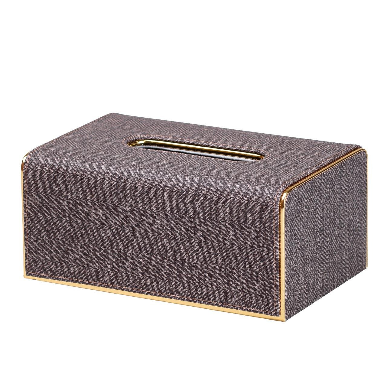 Серветниця прямокутна HP-3-118BR 21х13х9 см (A-033497) - фото 1