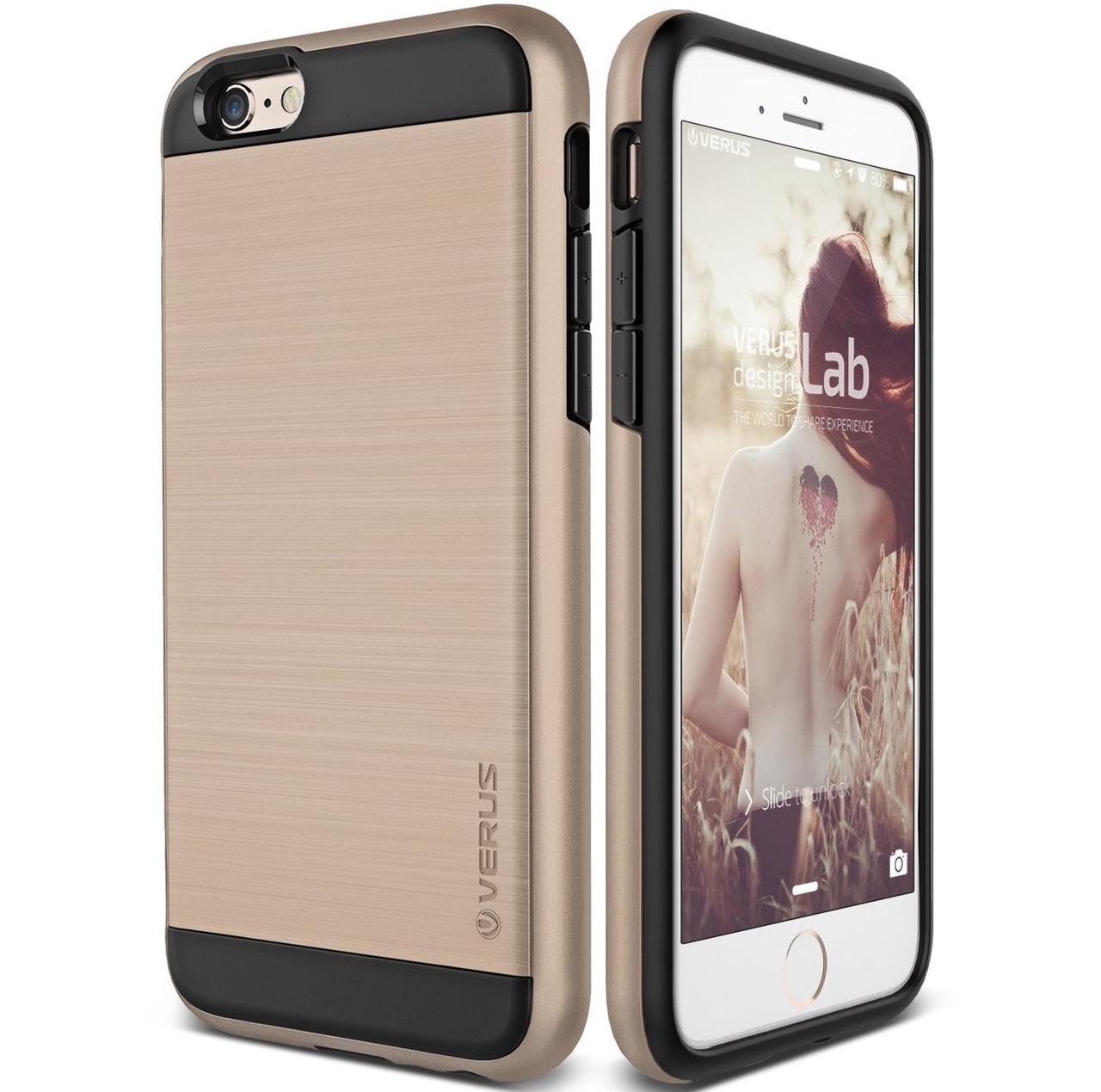 Чехол накладка VS Verge Case for iPhone 6/6S, Shine Gold