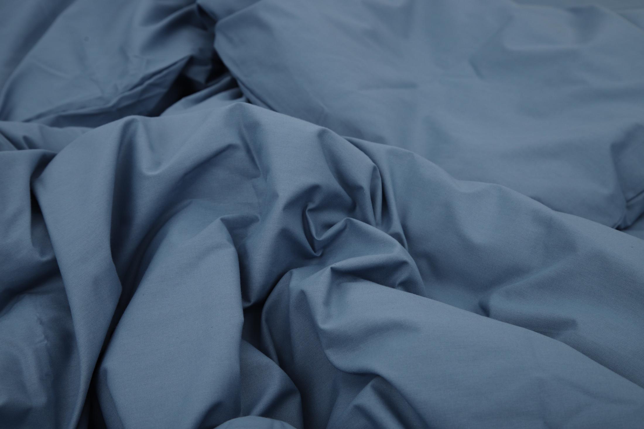 Комплект постельного белья евро Amore 4020 ранфорс Темно-синий (KPB-Ae-R-4020(50x70)_) - фото 4