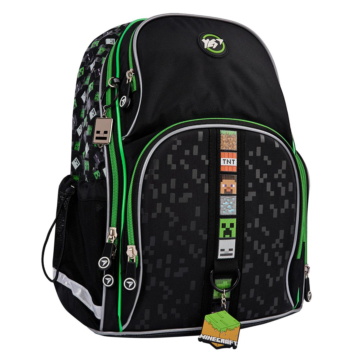 Школьный рюкзак полукаркасный YES Minecraft Game S-100 (559875)