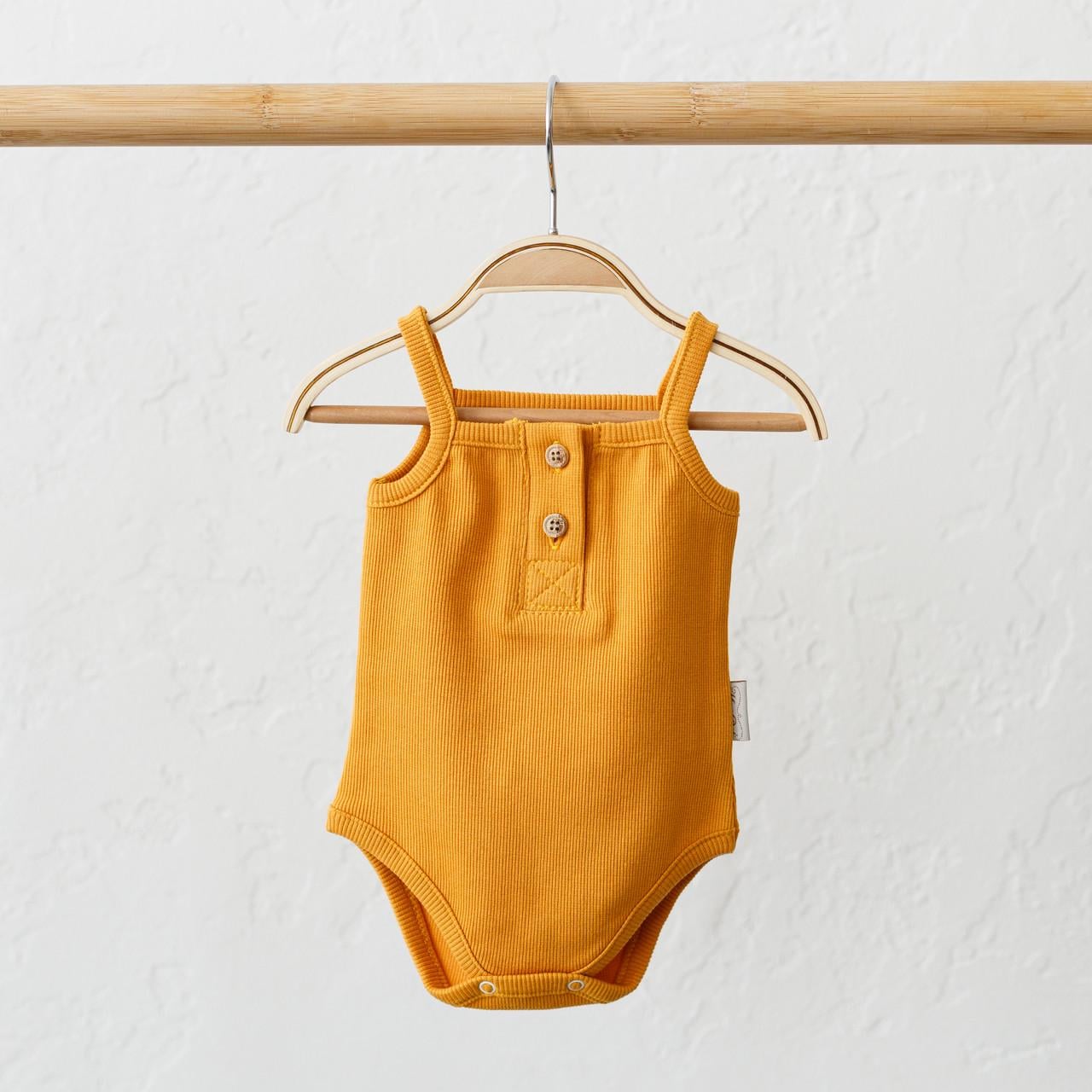 Боді-майка дитяча Mag Baby Cory 86 см 12-18 міс. Гірчичний (1421921248)