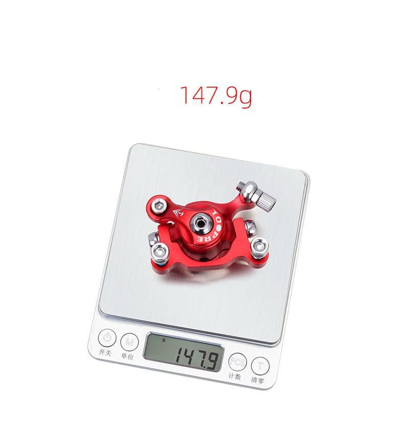 Тормозная машинка дисковая вело Toopre правосторонняя для дисков 120 мм 140 мм 160 мм суппорт колодки адаптер монтажные винты - фото 9