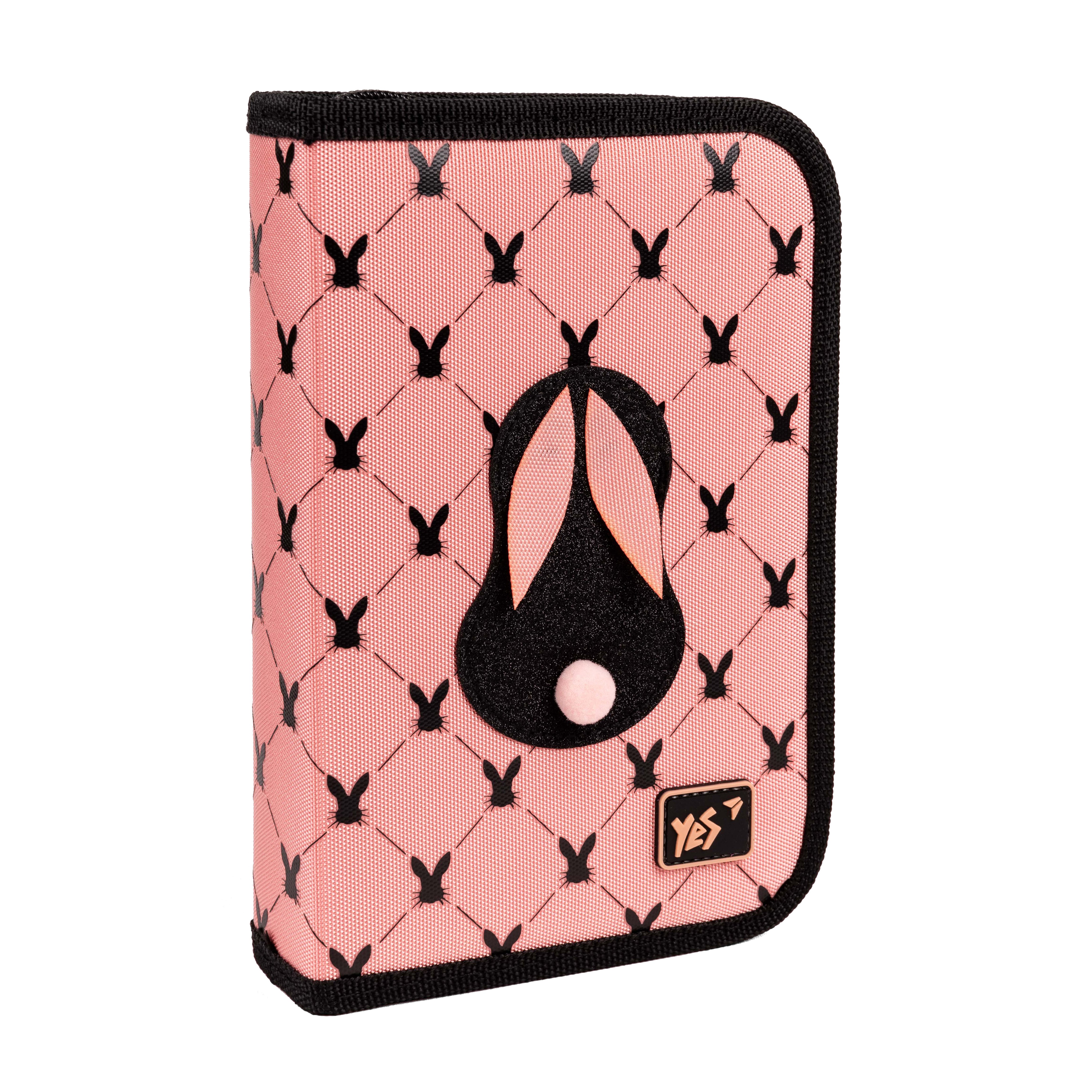 Пенал жесткий YES одинарный с клапаном HP-03 Brave Bunny (533578)