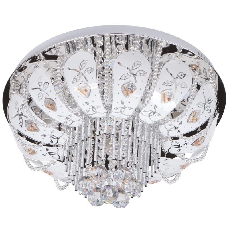 Люстра торт потолочная Brille с пультом LED E14 40W WH BCL-645C/6 22-757