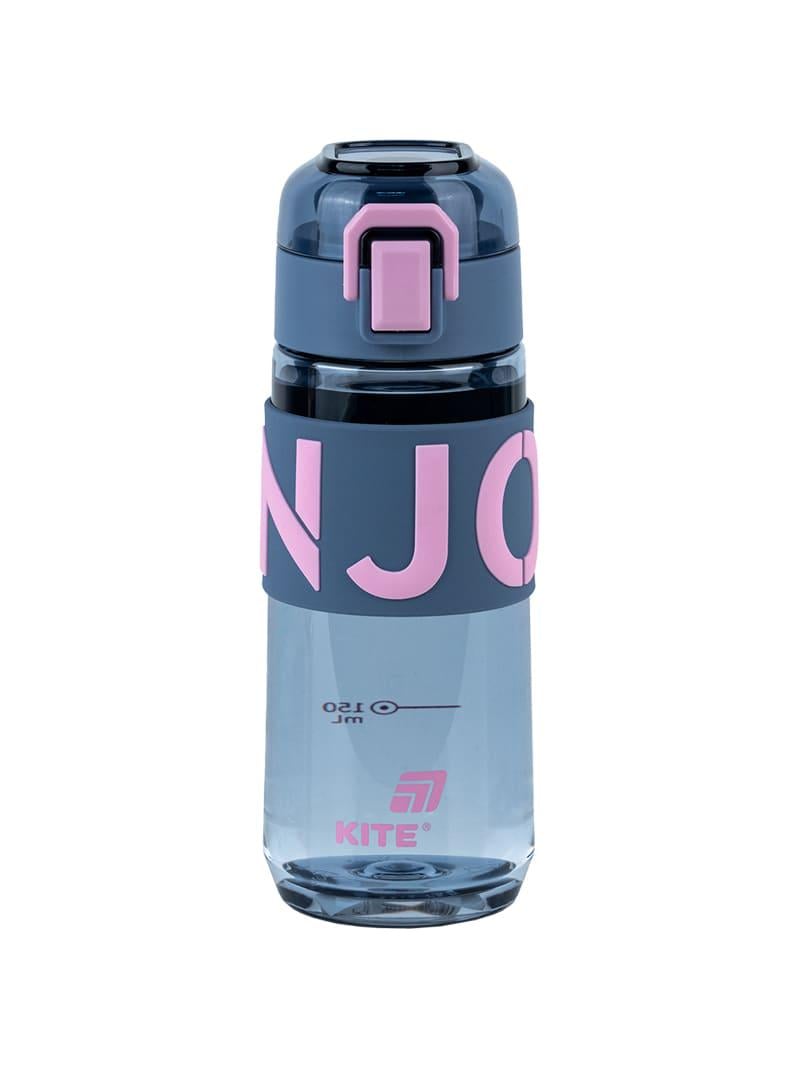 Бутылка KITE для воды 550 мл Серо-розовый (K25-1232-2)