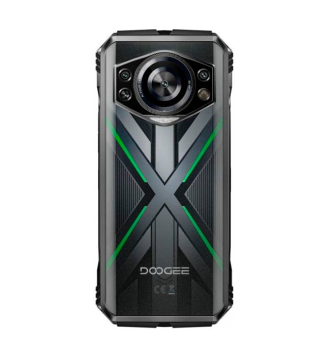 Смартфон Doogee S Cyber Pro 12/512 ГБ NFC/IP69K Green (25448835) - фото 2 Смартфон Doogee S Cyber Pro 12/512 ГБ NFC/IP69K Green (25448835) - фото 2