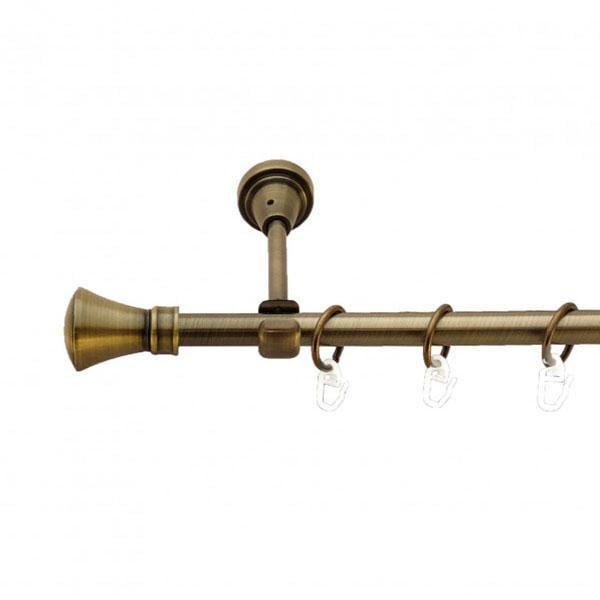 Карниз для штор Orvit Люксор однорядный 16 мм 300 см Антик (000-5798)