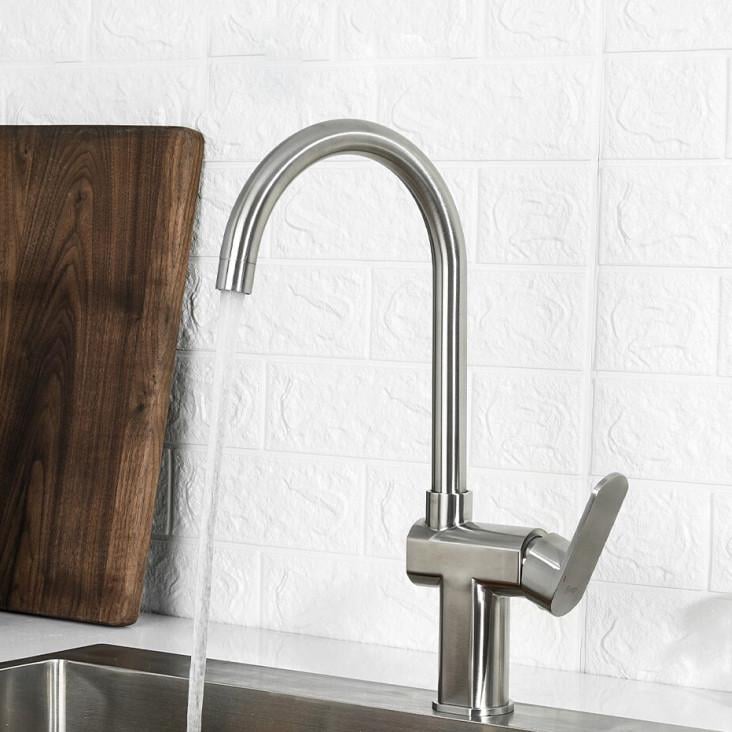 Змішувач для кухні Frap F40805 сатин (1035788) Змішувач для кухні Frap F40805 сатин (1035788)